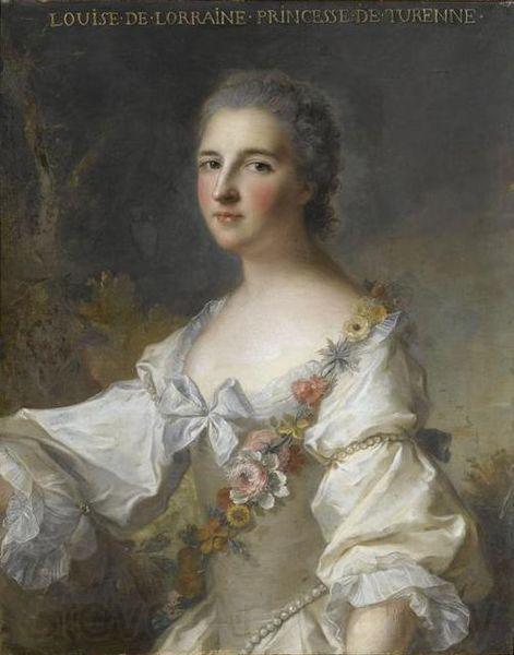 Jjean-Marc nattier Portrait of Louise Henriette Gabrielle de Lorraine Princesse de Turenne, Duchess of Bouillon France oil painting art
